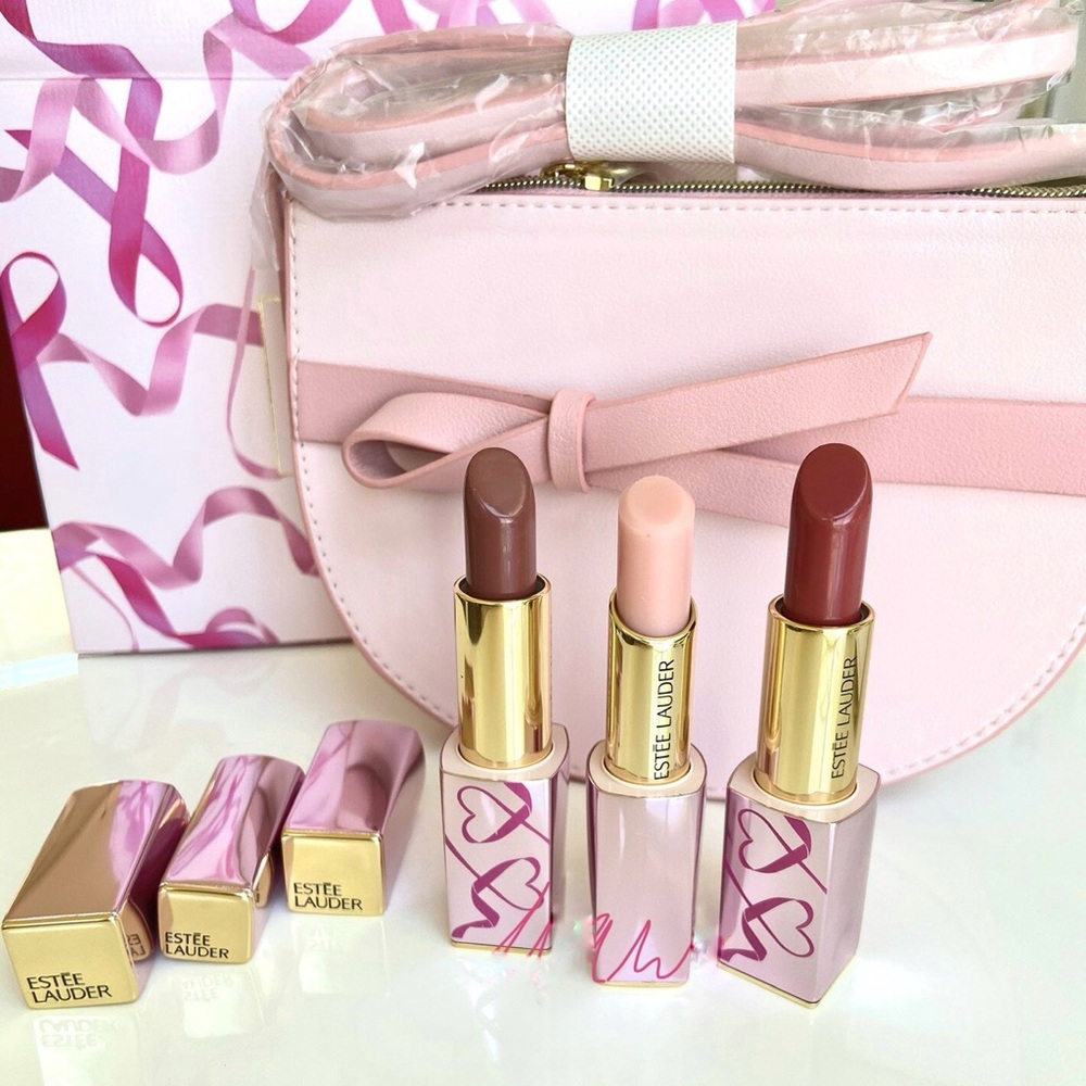 🎉 HOST PICK 🎉 Estée Lauder Pink Perfection 4-Pcs Lipstick Set ~ New With Box.